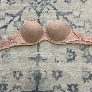 Baby Pink Victorias Secret Strapless Bra